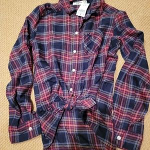 Abercrombie and Fitch Kids Plaid Shirt